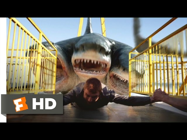 3 Headed Shark Attack (6/10) Movie CLIP - All Aboard for Dinner (2015) HD