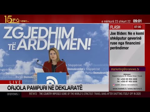 Edicioni informativ - 23 Shkurt 2022 - Ora 09:00 - Ora News