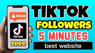 HOW TO GET 3000 TIKTOK FOLLOWERS FOR FREE 2024 Il Get Tiktok Followers IN 5 MINUTES