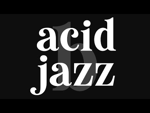 Acid Jazz Vibing 3 - Black Screen - 1 Hour Acid Jazz Work, Study, Sleep Mix