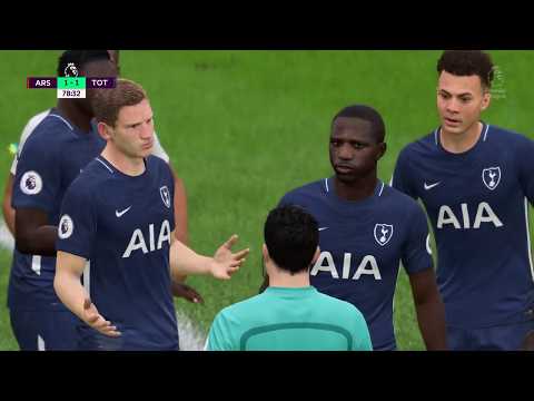 FIFA 18 Tottenham Career Mode #10 - Arsenal and Benfica Matches