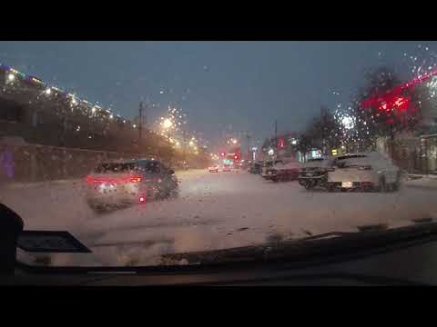 Driving in Dallas, TX Uptown and Oak Lawn | Winter Storm 02/14/2021