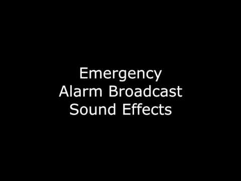 Emergency Alarm Broadcast Sound Effects