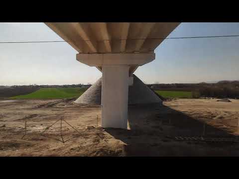 1st Class View - High speed train Belgrade - Novi Sad 200 km/h Full ride (Things to see in Belgrade)