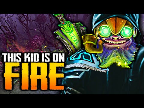LENS TINKER - THIS KID IS ALWAYS ON FIRE | DOTA 2 7.30 | TINKER GAMEPLAY
