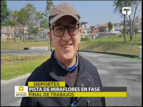 Pista de Miraflores en fase final de trabajos