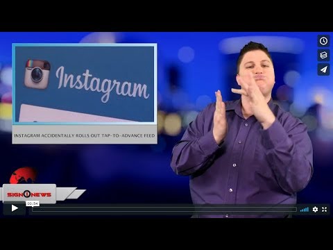 Instagram accidentally rolls out tap-to-advance feed (ASL - 12.27.18)