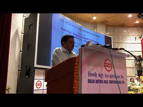 Delhi CM Arvind Kejriwal inaugurated section of Pink line of Delhi metro