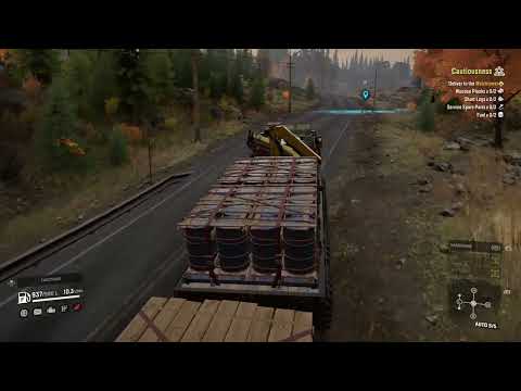 Snowrunner Ep45 - Cautiousness - Deliver To Watchtower Pt1