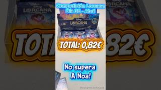 Lorcana competition: 36th day. Turno de Abril🦋 #lorcana #tcg #unboxing #whispersinthewell