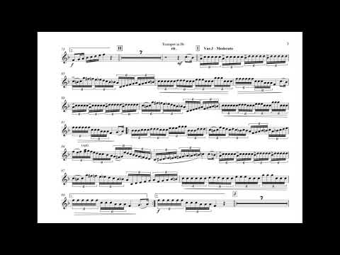 Arban, Jean - Baptiste - Variations on a Song "Vois-tu neige qui brille" - Charles Gates cornet