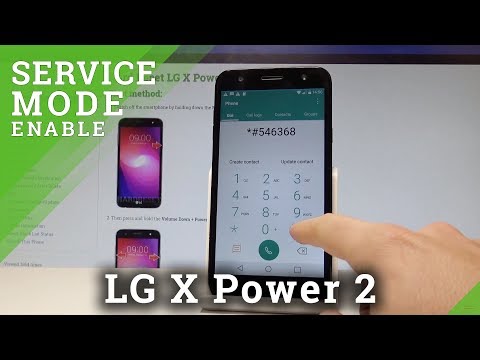 How to Enter Service Mode in LG X Power 2 - SVC Menu / Hidden Mode |HardReset.Info