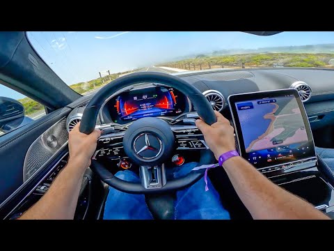 2023 Mercedes SL63 AMG POV Drive Review! *0-60 MPH 3.5s*