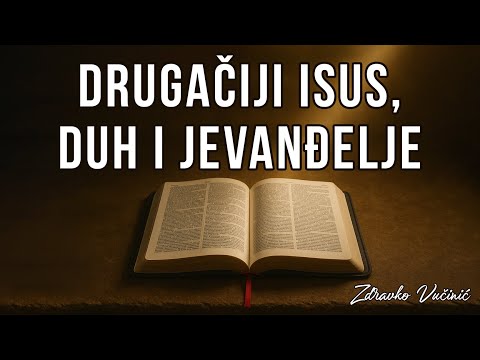 Drugačiji Isus, duh i jevanđelje, Zdravko Vučinić
