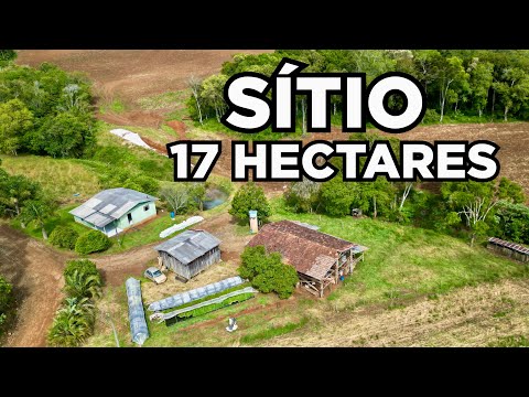 SÍTIO TERRA PRODUTIVA 17 HECTARES CASA LAVOURA ÁGUA E GALPÃO R$1.150.000