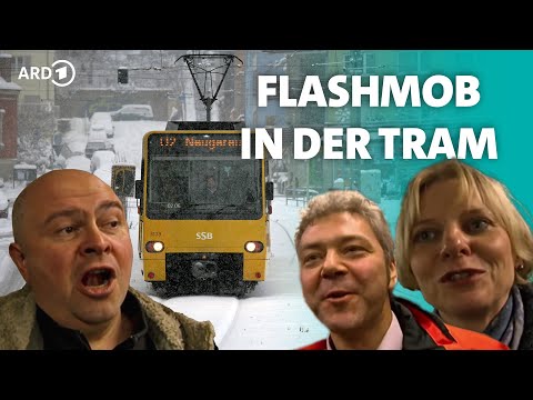 "O du fröhliche" - Flashmob in Stuttgart - Hautnah Heiligabend