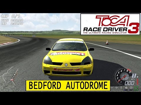 Toca Race Driver 3 Gameplay PC at the Bedford Autodrome