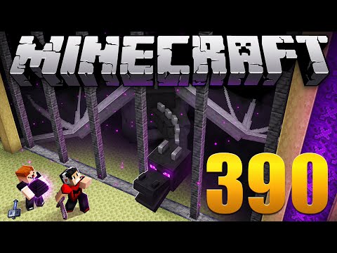 A Jaula do Ender Dragon - Minecraft Em busca da casa automática #390