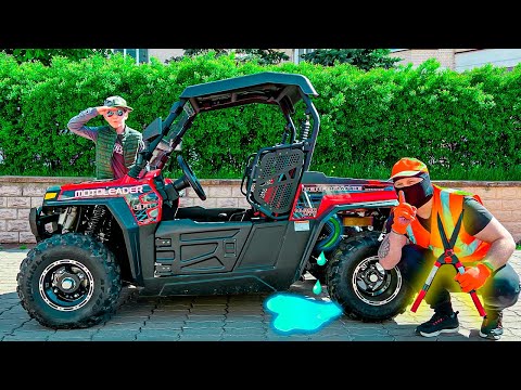 Den und die defekten Bremsen in seinem Auto