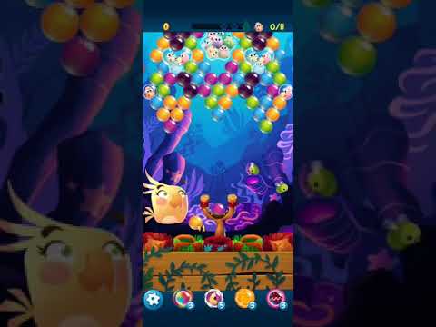 Angry birds pop bubble shooter level 217 NO BOOSTER