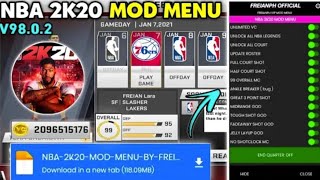 NBA 2K20 Mod Menu v98.0.2 - Unlimited VC, 99 Overall MC, Never Miss A Shot