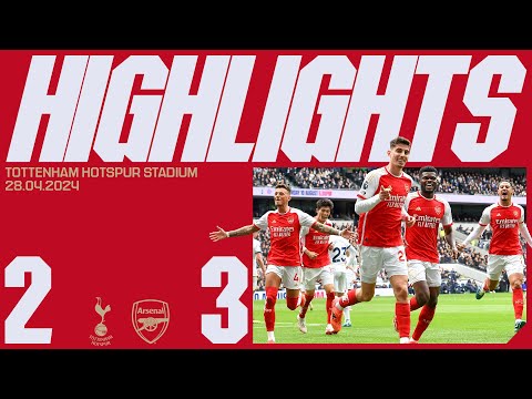 Resumen de Tottenham Hotspur vs Arsenal Matchday 35