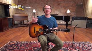 Video thumbnail for Waterloo WL-12 Spruce/Maple Acoustic #1407 Quick n' Dirty by soundpurestudios
