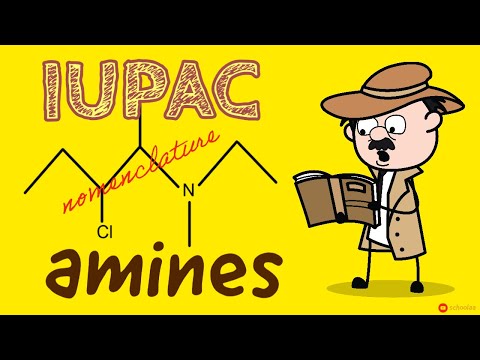 IUPAC nomenclature of amines