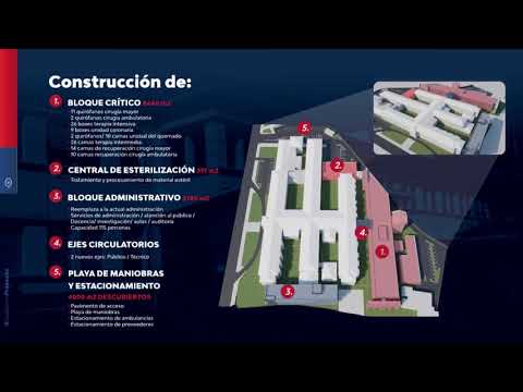 El gobernador Sáenz presentó el proyecto de ampliación del hospital San Bernardo por USD 28 millones