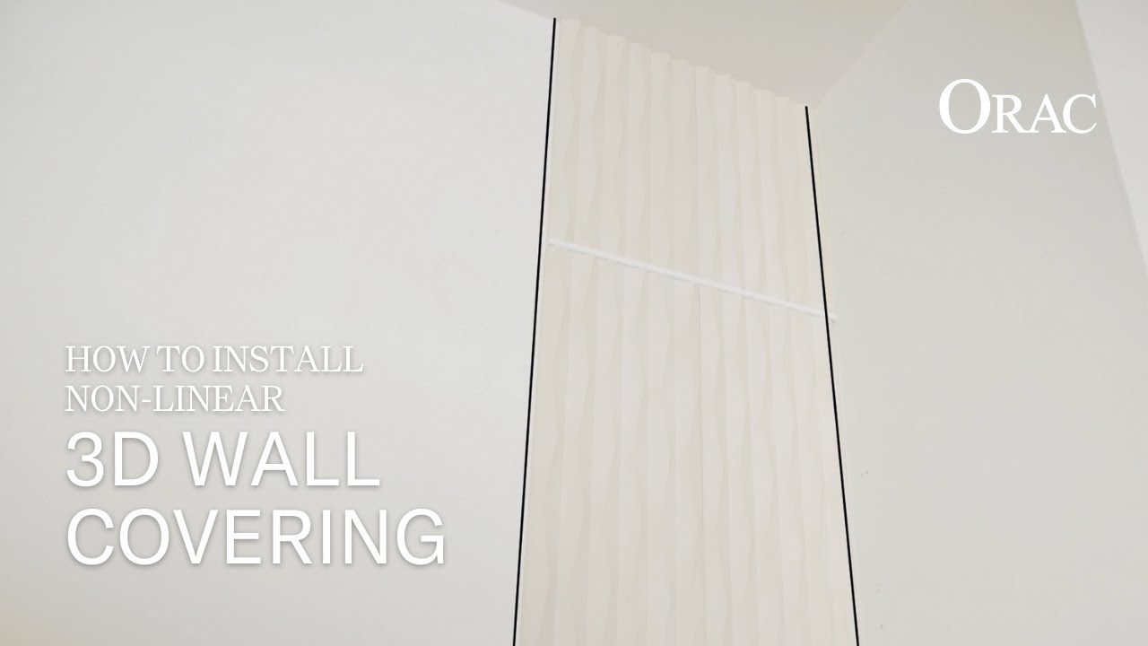 Installatievideo non-lineare 3D wandpanelen