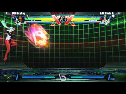 UMVC3 Winners Finals MH RayRay vs AGE ChrisG - Next Level Battle Circuit #2 Tournament