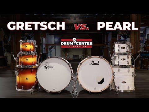 Gretsch USA Custom vs. Pearl Masters Maple Gum