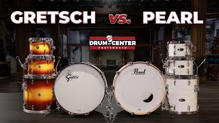 Video thumbnail for Gretsch USA Custom vs. Pearl Masters Maple Gum by Drum Center of Portsmouth