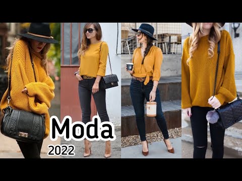 OUTFITS OTOÑO INVIERNO 2022•2023 COLORES DE MODA PARA MUJER LOOKS EN TENDENCIA OTOÑO INVIERNO 2022