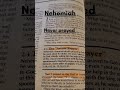 Nehemiah never prayed without acting, never acted without praying #Bible #scripture #prayer