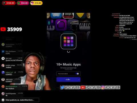 IShowSpeed Showing His Visa Card Number 😉 #shorts