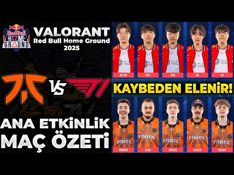 FNATIC vs T1 MATCH HIGHLIGHTS | VALORANT Red Bull Home Ground 5
