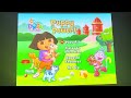 Dora The Explorer Puppy Power 2007 DVD Menu