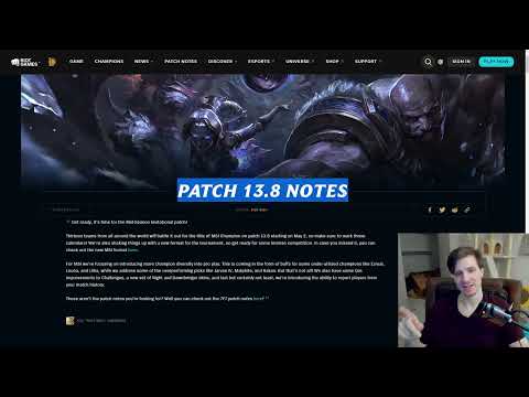 MSI PATCH IS HERE | League of Legends Patch 13.8 REVIEW | Hashinshin league of legends patch reviews