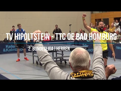 TV Hipoltstein gegen TTC OE Bad Homburg 1987 | 2. Bundesliga | Highlights