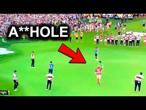 ZERO Sportsmanship Moments in Ryder Cup