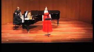 Alleluia - Rorem - Pamela Andrews Master's Recital (ANU, November 2010)