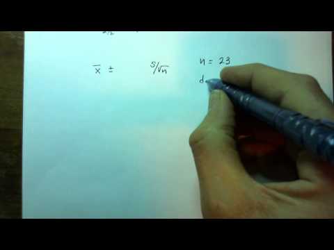 Finding z alpha over 2