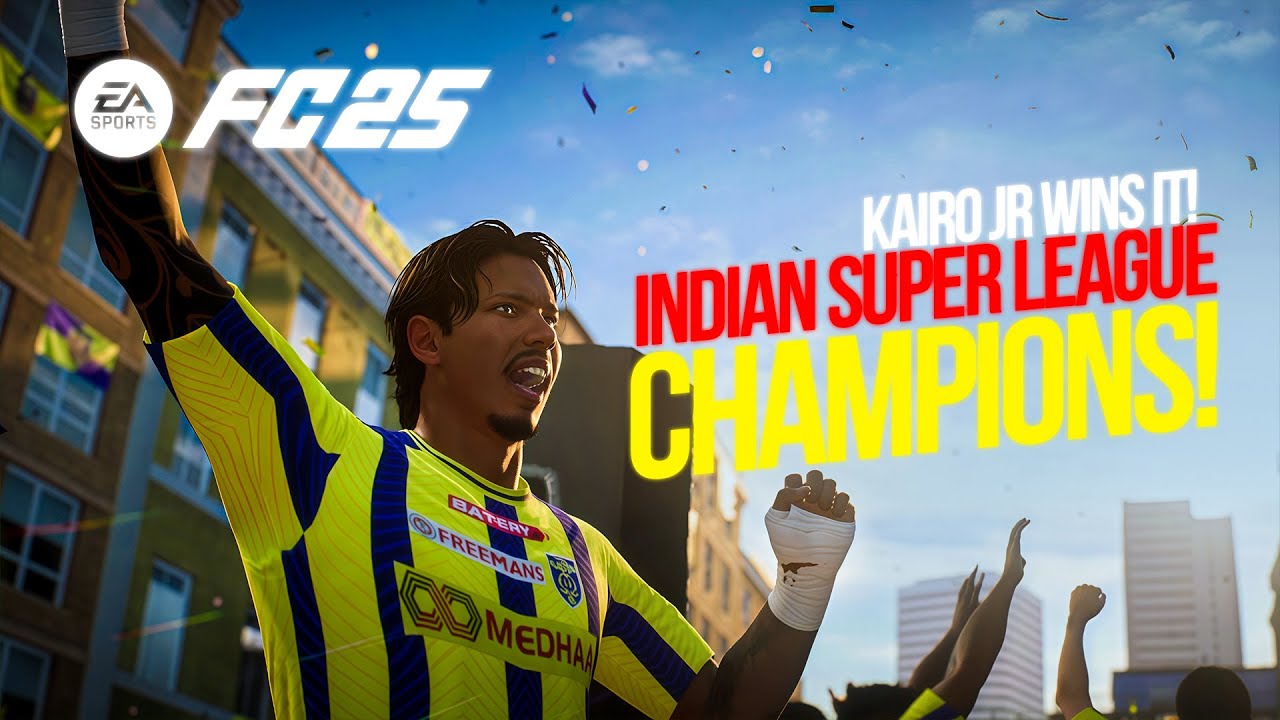 We Are ISL Champions! 🏆 | EA FC 25 Career Mode – Part 2