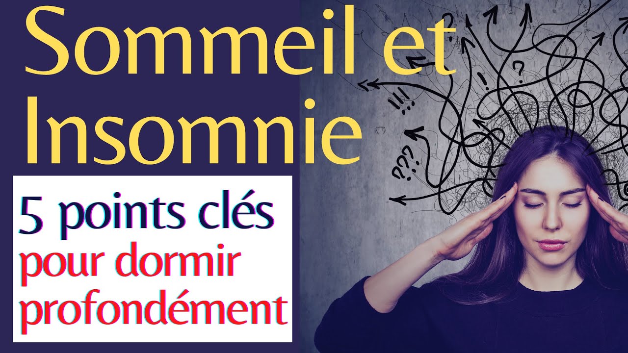Insomnie et manque de sommeil 5 points clés acupunture pour dormir profondément sans médicaments