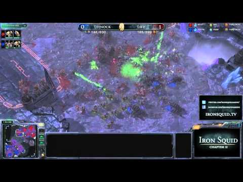 Life (Z) vs Leenock (Z) G2 - Iron Squid II - Ro16
