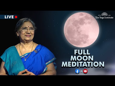 Full Moon Meditation | Live Meditation | The Yoga Institute