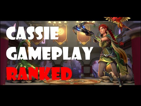 Paladins Cassie Ranked Gameplay - Unlimited Dodge Roll hell yea this is fun