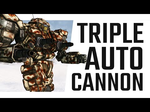 Triple Autocannon Victor Build - Mechwarrior Online The Daily Dose #957