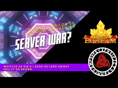 SERVER WAR | MASS ATTACKS | 31.10. + 07.11.2021 | #Ragnarok Online EuRO Prime WoE Video #Einherjar